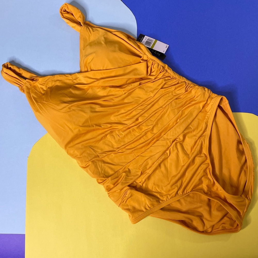 Jantzen yellow swimsuit